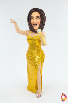 Gold Dress for Strippers