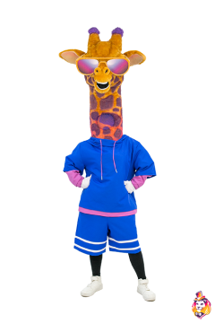 Giraffe Chupa Mascot Costume