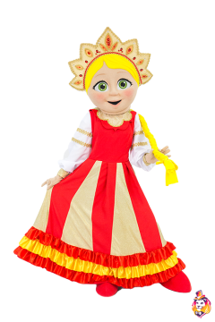 Spring girl Mascot Costume