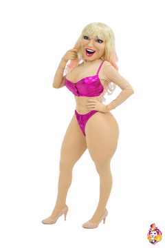 Stripper Michelle Mascot Costume