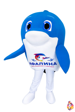 Dolphin Mascot Costume