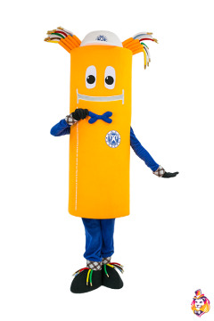 Turbo Cable Mascot Costume
