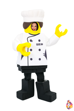 Figurine Chef Carnival сostume