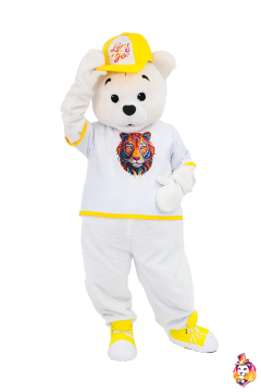 Yellow T-shirt Let's go for Mascot