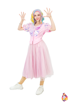 Beauty lady carnival costume
