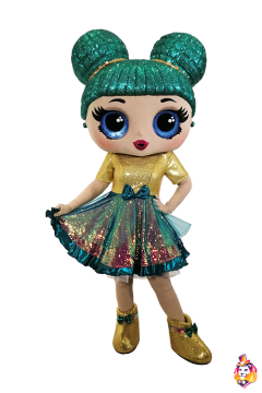 Doll Emerald Mascot Costume