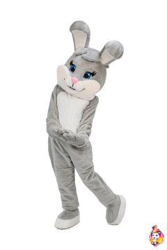 Bunny Gray Mascot Costume