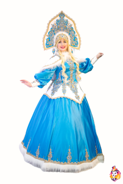 Snow Maiden Azure Shimmers Carnival сostume