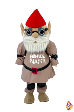 Gnome Jetpack Mascot Costume