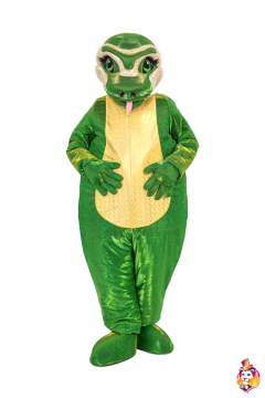 Snake Emerald Mascot Costume