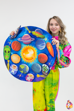 Space - find the figure Game prop