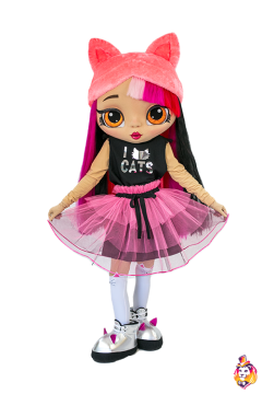 Doll Cat Rock Mascot Costume