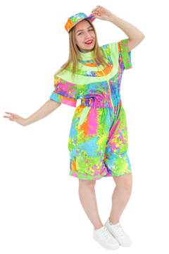 The Neon spray Carnival costume
