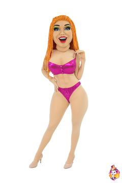 Redhead Liliana Mascot Costume