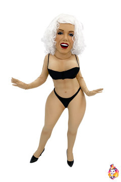 Actress Mary Mascot Costume