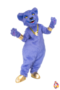 Purple Рanther Mascot Costume