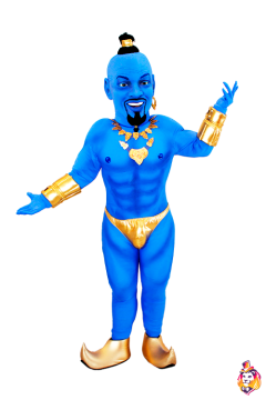 Stripper Jinny mascot costume