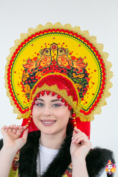 Kokoshnik Beauty Khokhloma