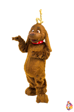 Christmas Dog Mascot Costume 