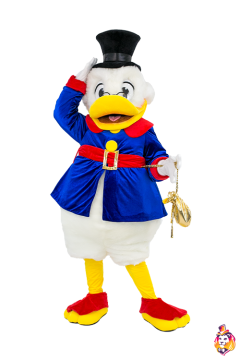 Uncle Duck Mascot Costume