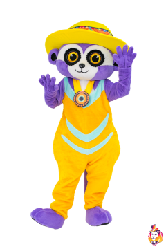 Lemur in a hat Mascot Costume