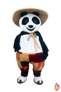 Panda Great Master Mascot Costume
