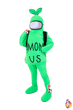 Cosmonaut Green Carnival costume