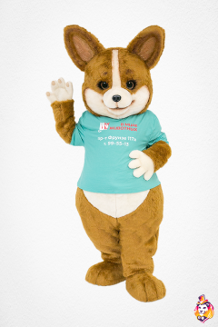 Corgi Toshka Mascot Costume