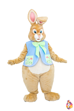 Spring Bunny Jumper Mascot Costume