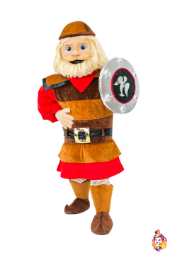Warrior Svyatogor Mascot Costume