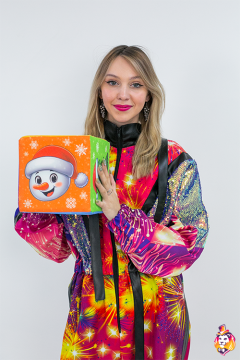 Cube New Year Game prop