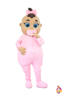 Baby Girl mascot costume