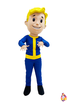 Boy with the smile Mascot Costume