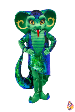 Snake Melissa Green Mascot Costume