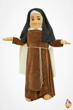 Nun Mascot Costume