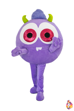Purple Monster Mascot Costume