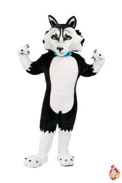 Husky Ice Mascot Costume