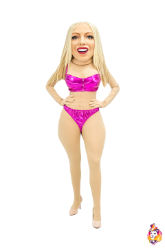 Stripper Sofia Mascot Costume