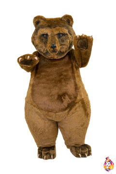 Brown Bear Mascot Costume