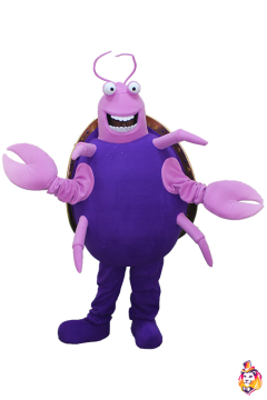 Crab Shine Mascot Costume
