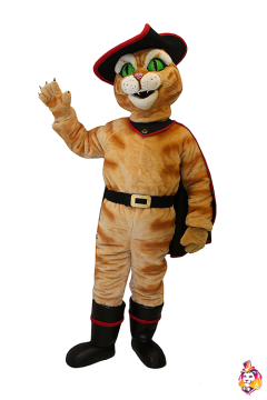 Cat in a hat Mascot Costume
