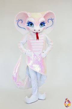 Snake Bella Pearl Mascot Costume
