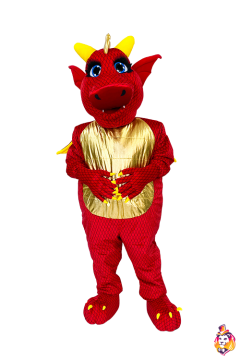 Dragon Reddy Mascot Costume