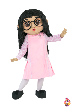 Arabic girl Mascot Costume