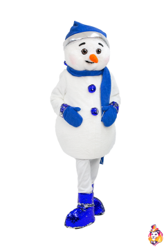 Snowman Boy Mascot Costume
