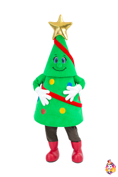 Christmas tree mascot costume