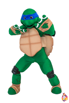 Turtle with a blue headband Mascot Costumе