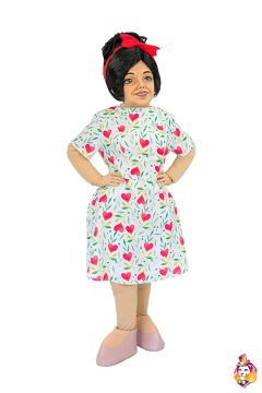 Woman Love Mascot Costume