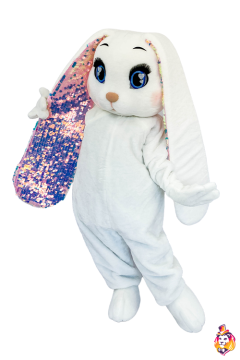 Bunny pearl Mascot Costume