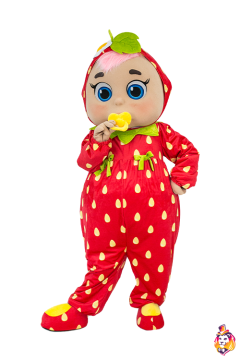 Baby Strawberry Mascot Costume